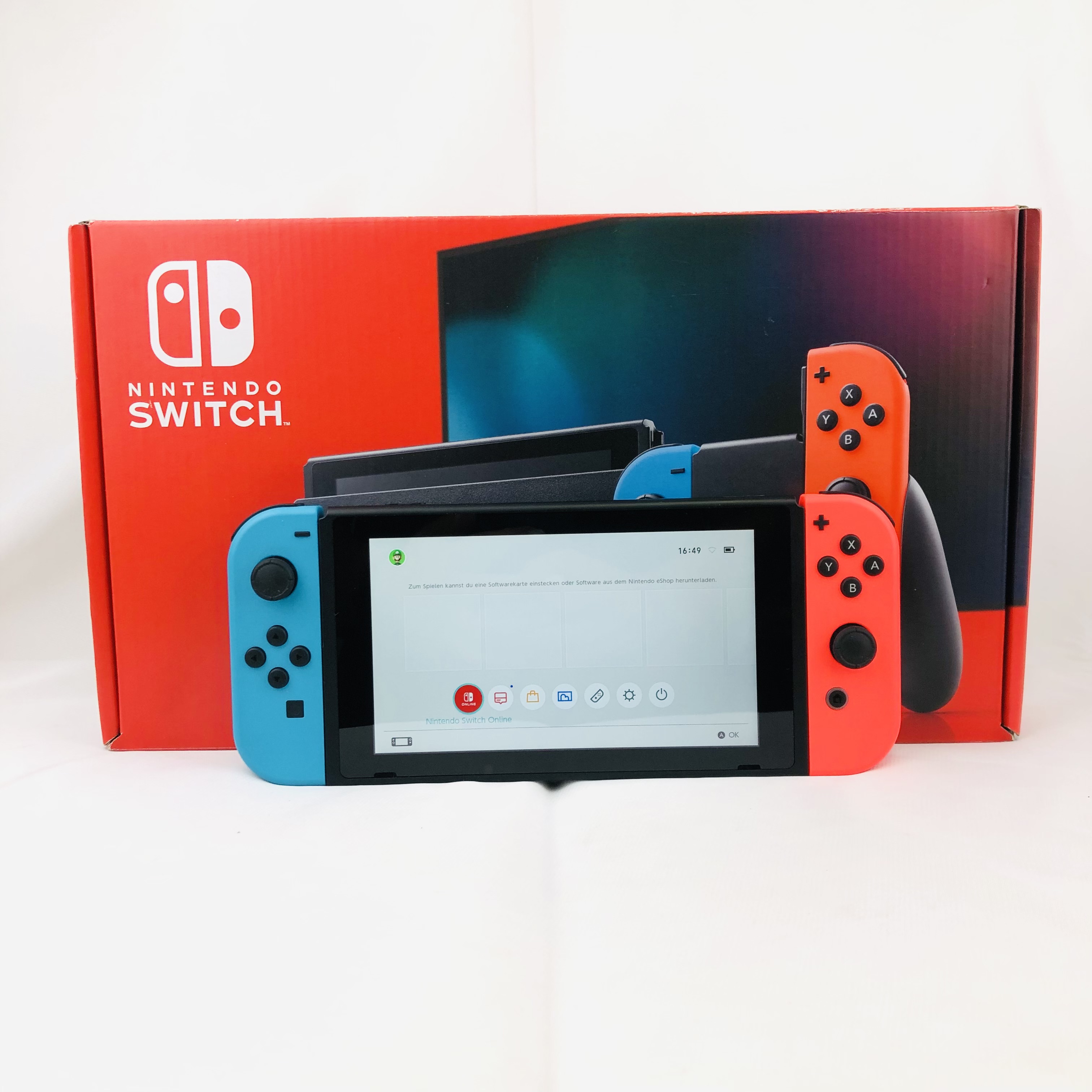 Nintendo Switch Konsole, blau-rot, *NEUWERTIG*