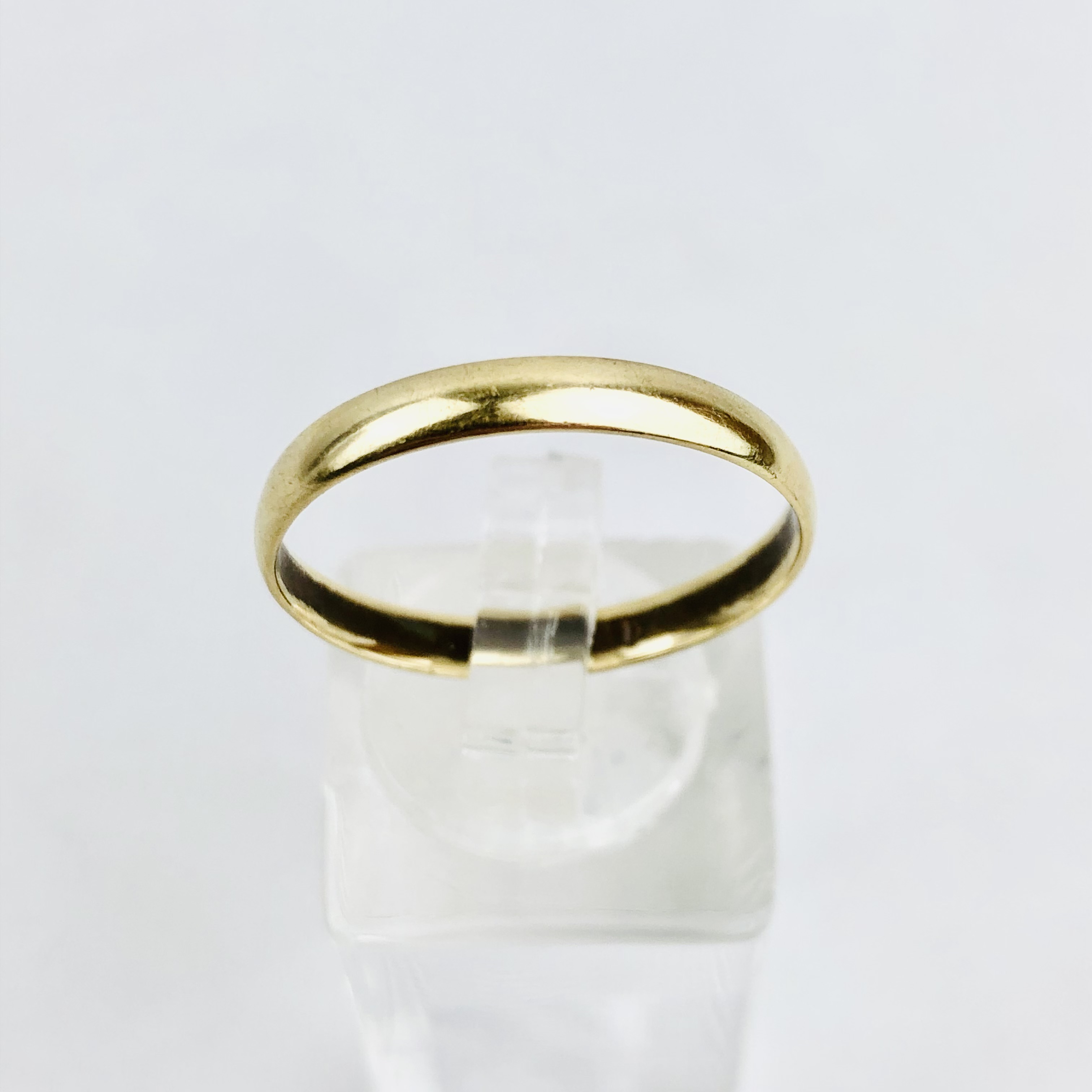 Goldener Ring 14K 585 Gold | RW63-20mm